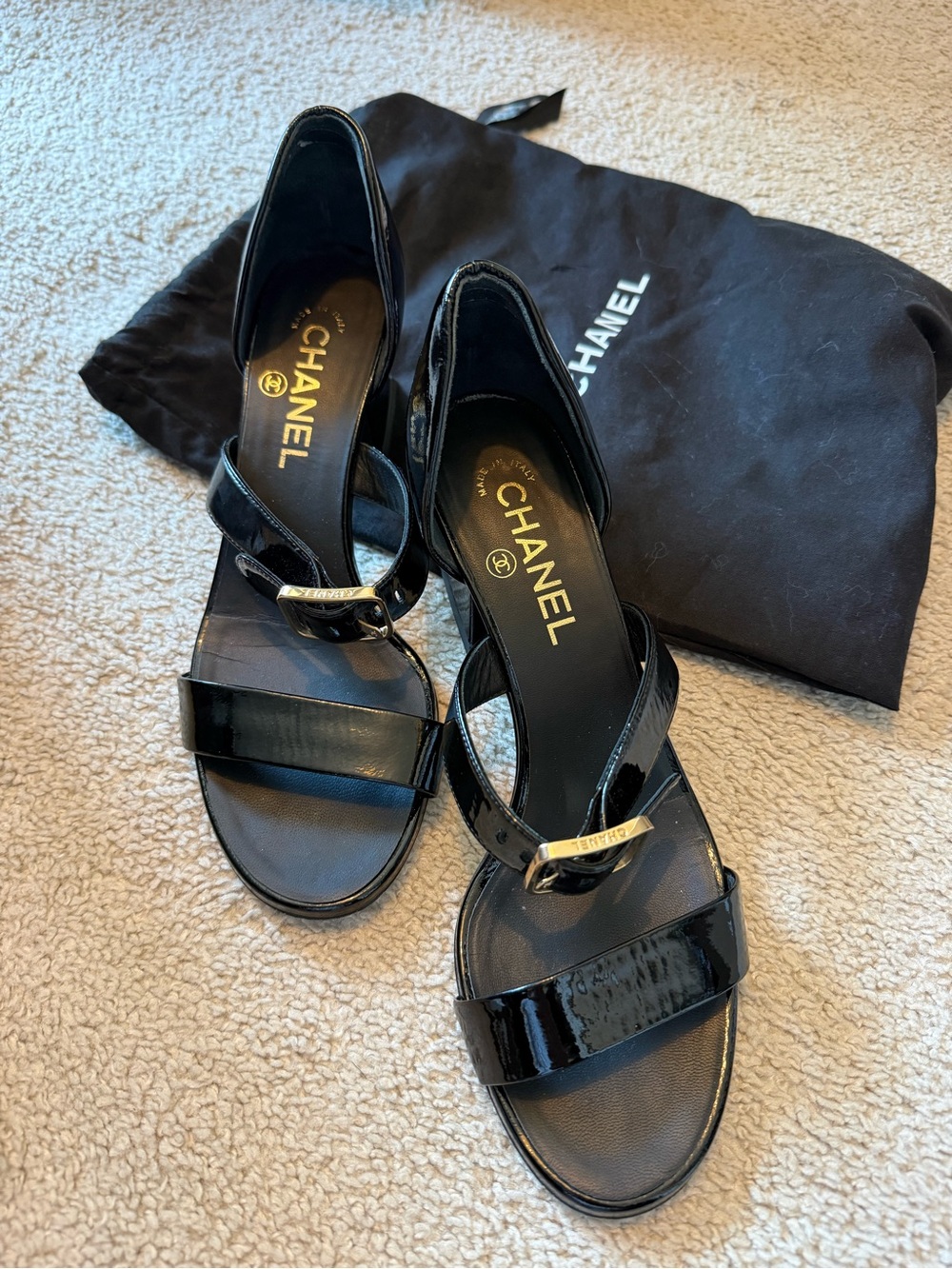 Chanel D'Orsay Sandal